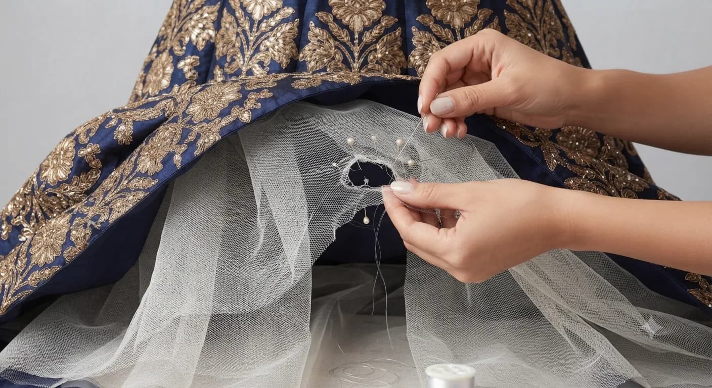Lehenga Can-Can Repair/Replacement